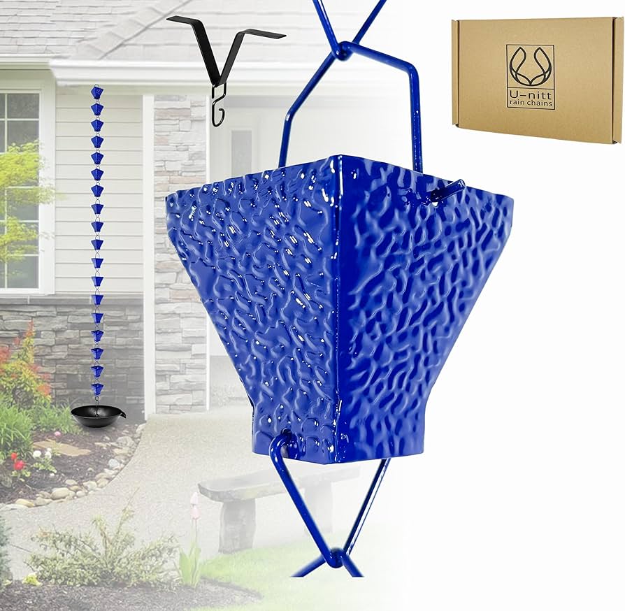 Rain chain with collection