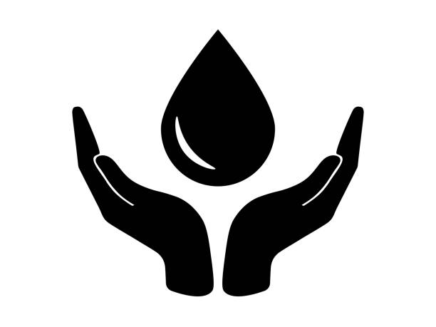 Water conservation icon