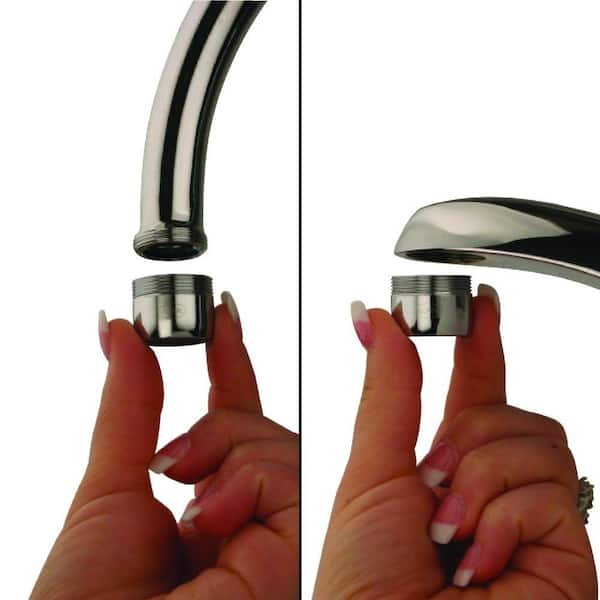 Faucet aerator demonstration